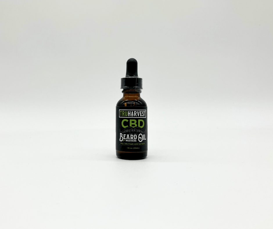 CBD Infused Beard & Mustache Oil - TruHarvest Farms
