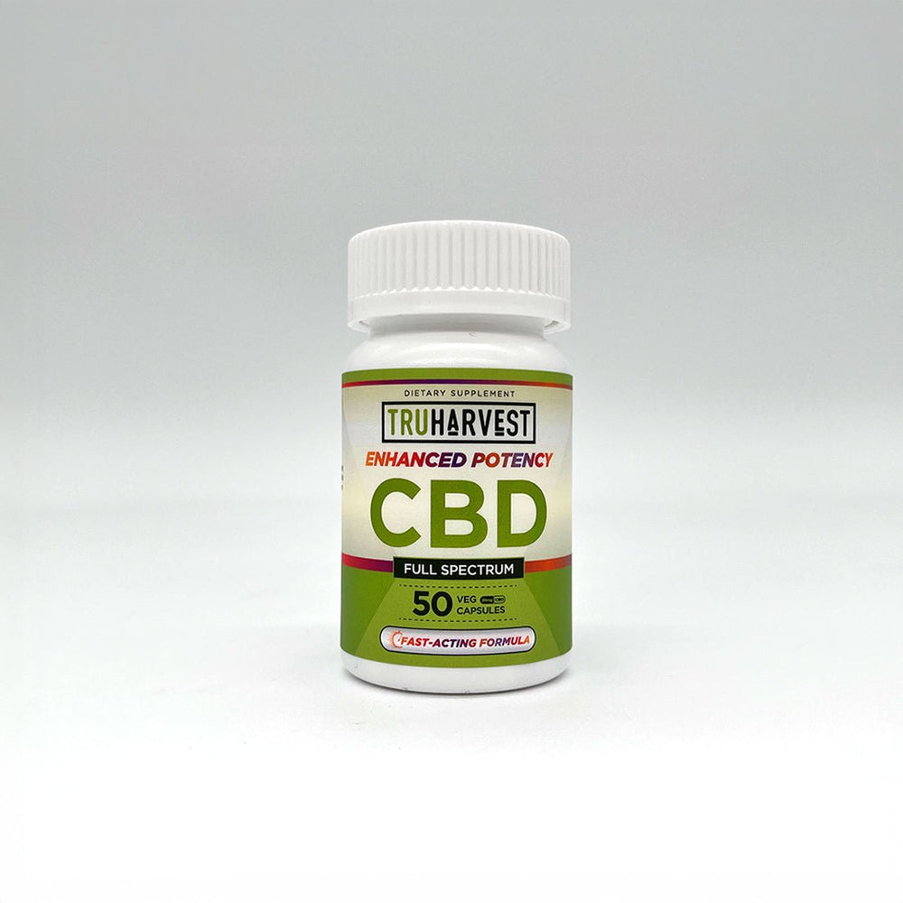 Full Spectrum Enhanced Potency Capsules - TruHarvest Farms