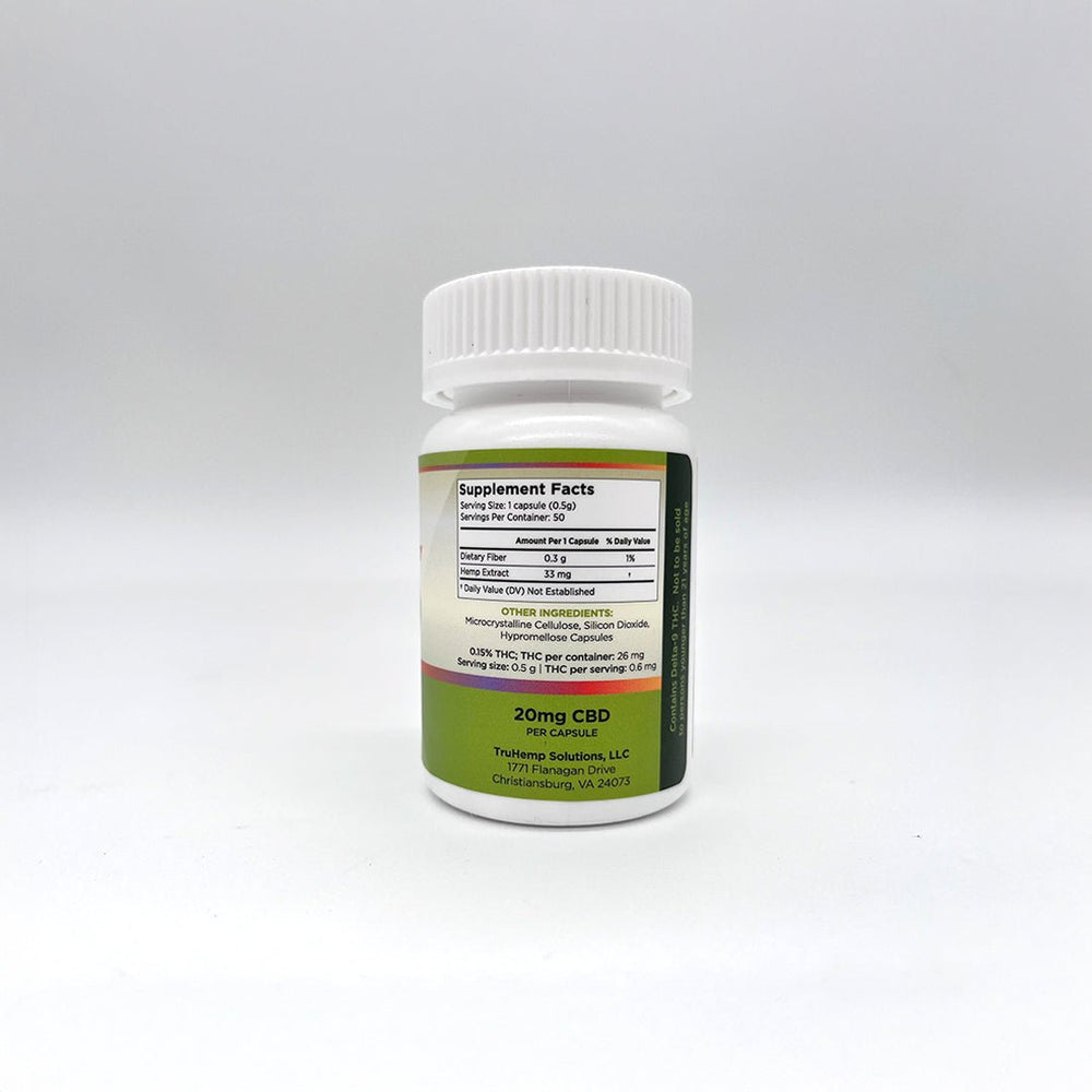 Full Spectrum Enhanced Potency Capsules - TruHarvest Farms