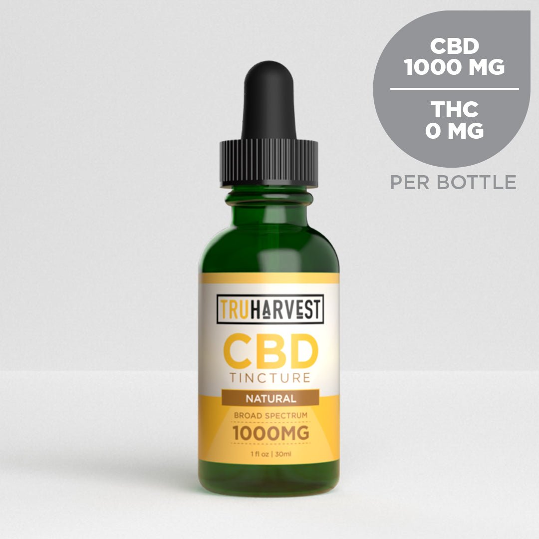 Broad Spectrum CBD Tincture – TruHarvest Farms