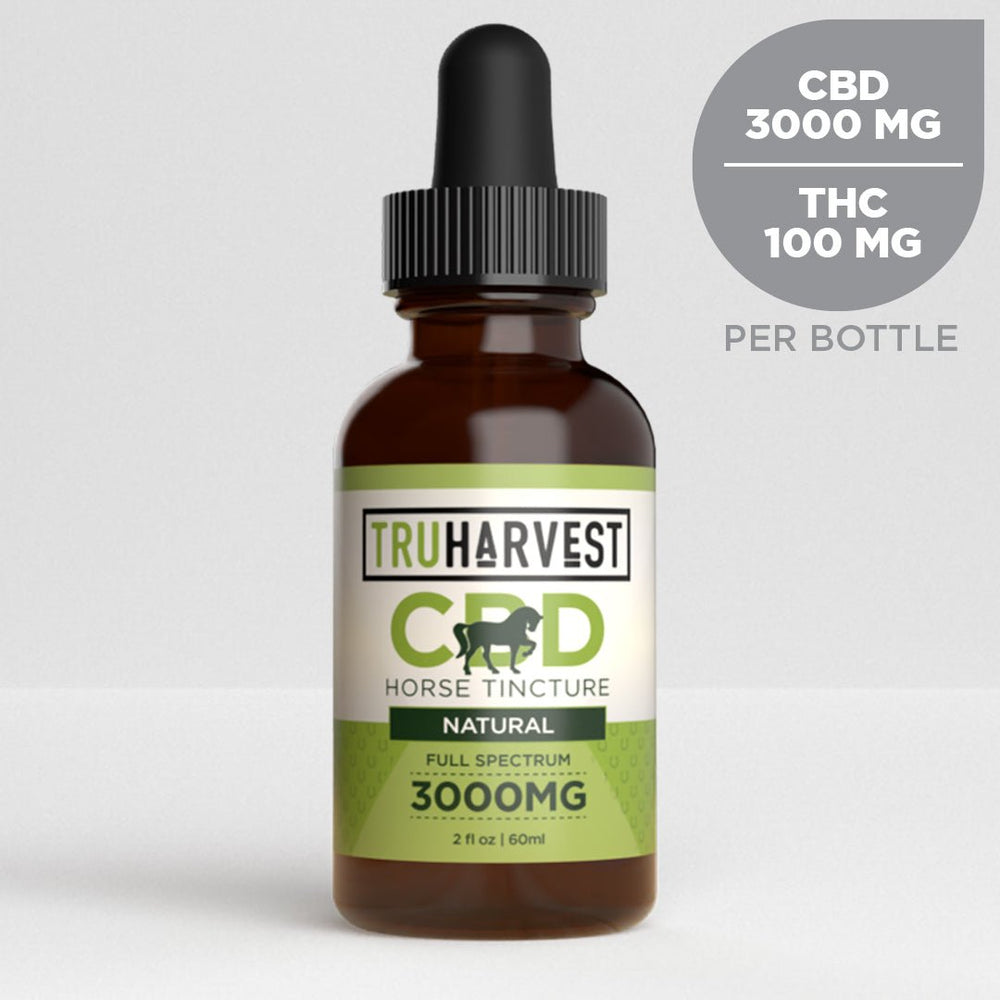 CBD Horse Tincture Full Spectrum 3000 mg - TruHarvest Farms