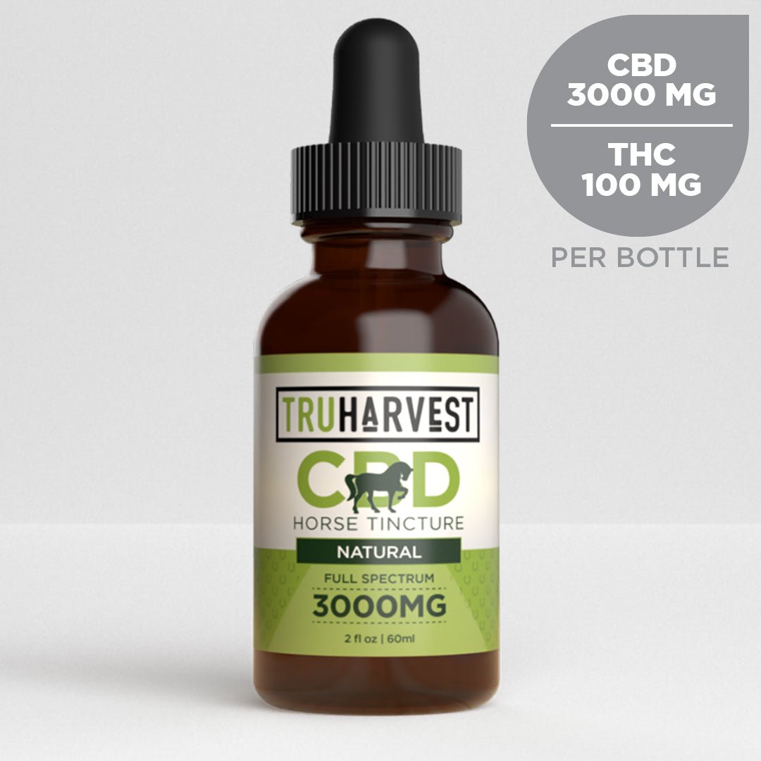 CBD Horse Tincture Full Spectrum 3000 mg - TruHarvest Farms