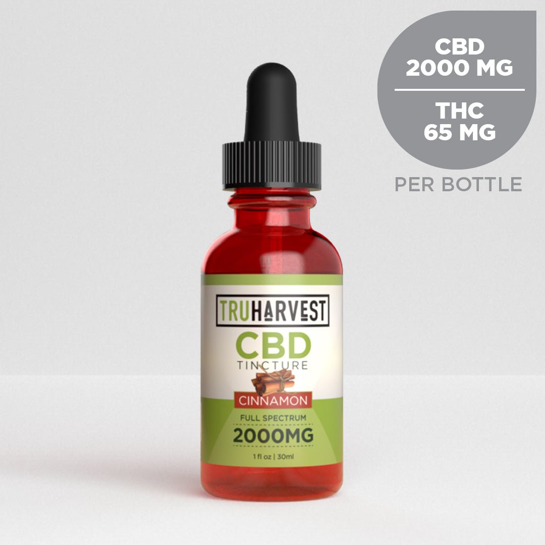 Full Spectrum CBD Tincture - TruHarvest Farms