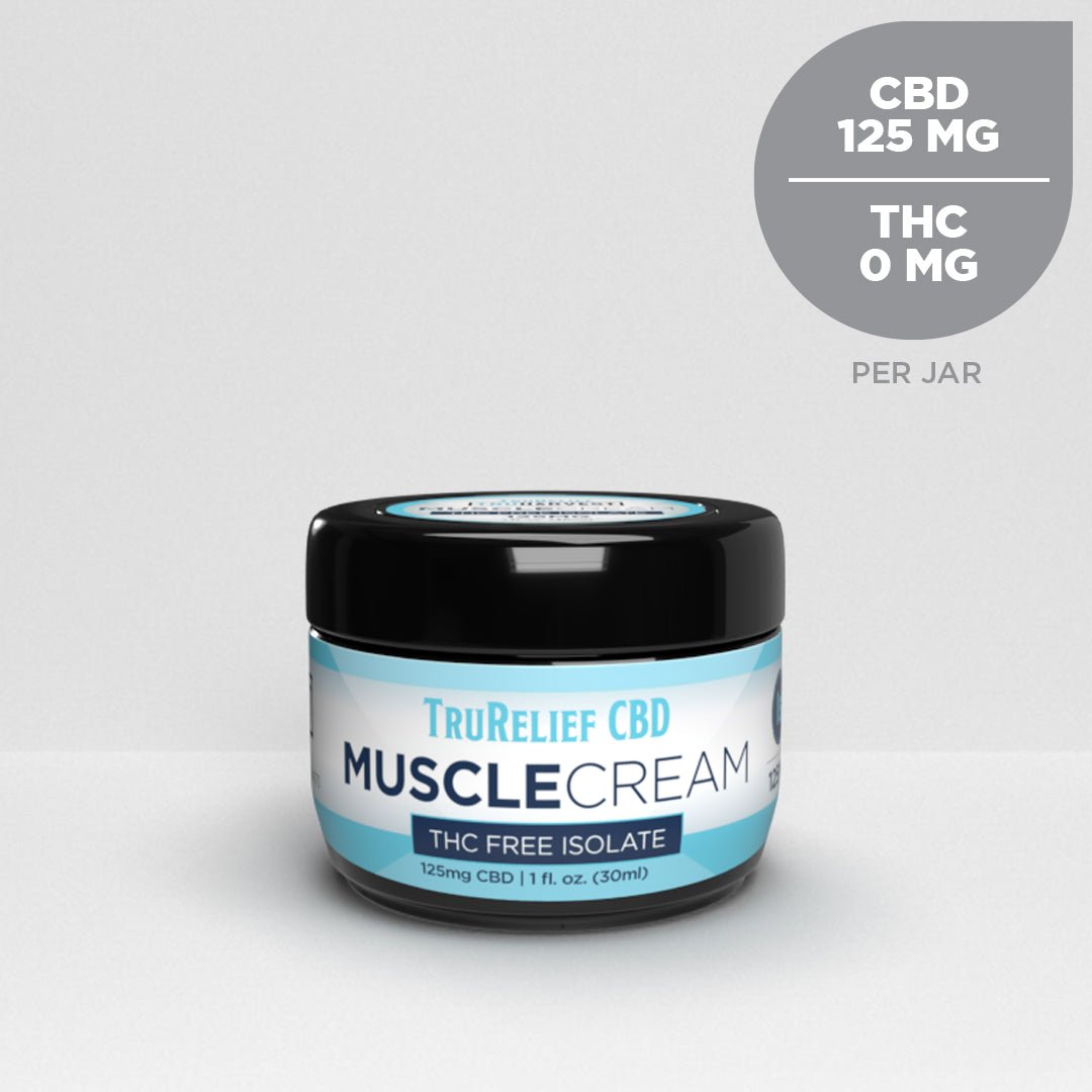 TruRelief CBD Muscle Cream - TruHarvest Farms