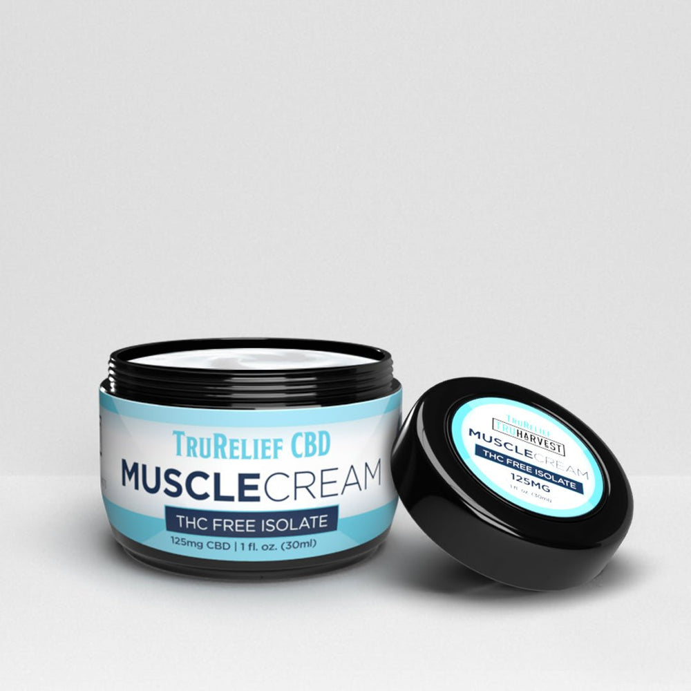 TruRelief CBD Muscle Cream - TruHarvest Farms
