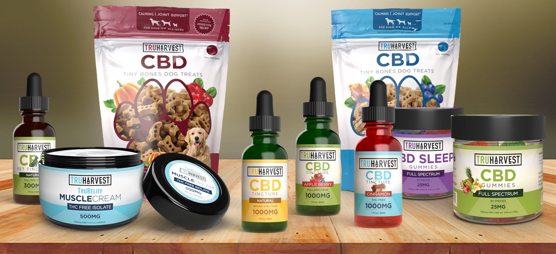 Comprehensive TruHarvest Farms Product Offering