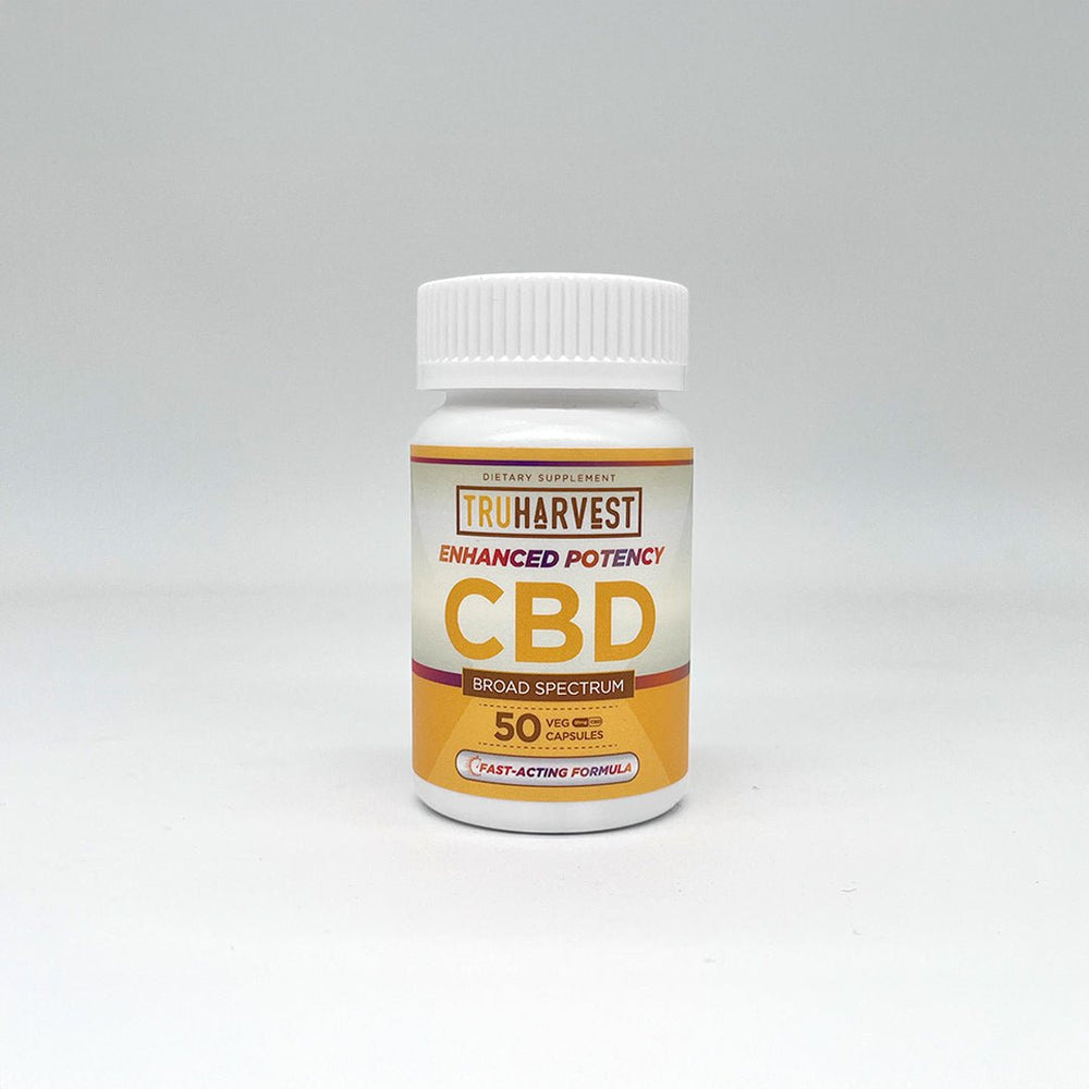 Broad Spectrum Enhanced Potency Capsules - TruHarvest Farms