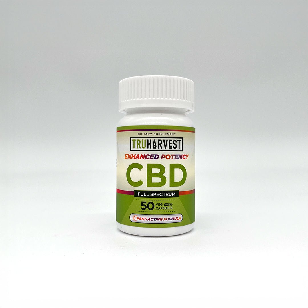 Full Spectrum Enhanced Potency Capsules - TruHarvest Farms