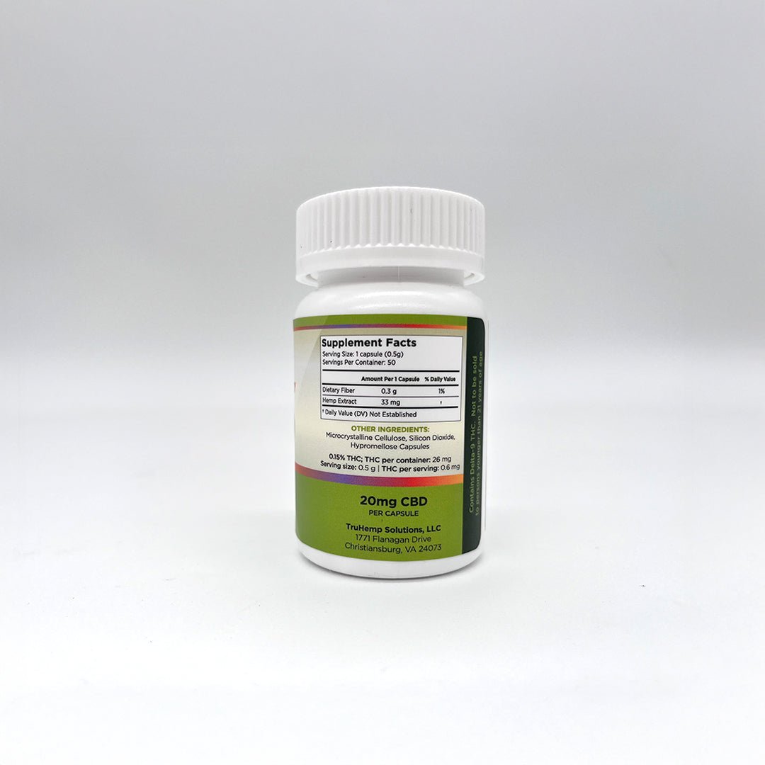 Full Spectrum Enhanced Potency Capsules - TruHarvest Farms