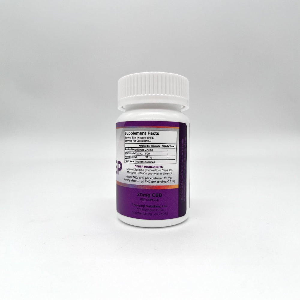 Full Spectrum Enhanced Potency Sleep Capsules - TruHarvest Farms