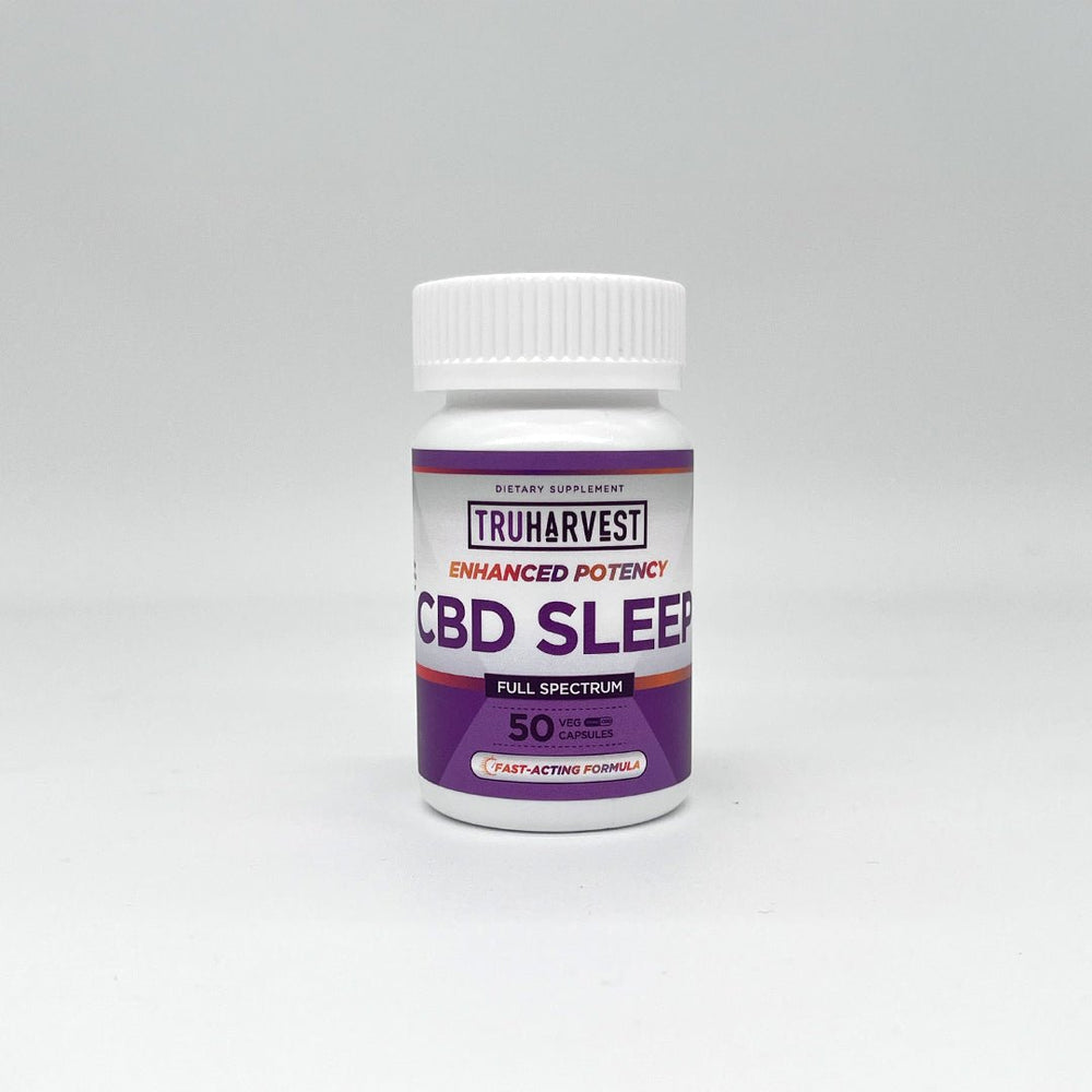 Full Spectrum Enhanced Potency Sleep Capsules - TruHarvest Farms