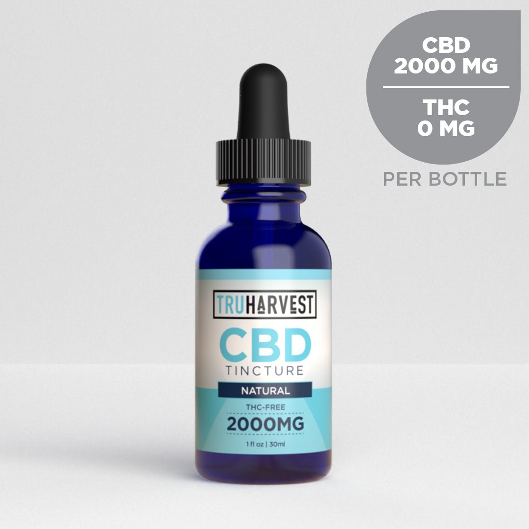 Isolate CBD Tincture - TruHarvest Farms