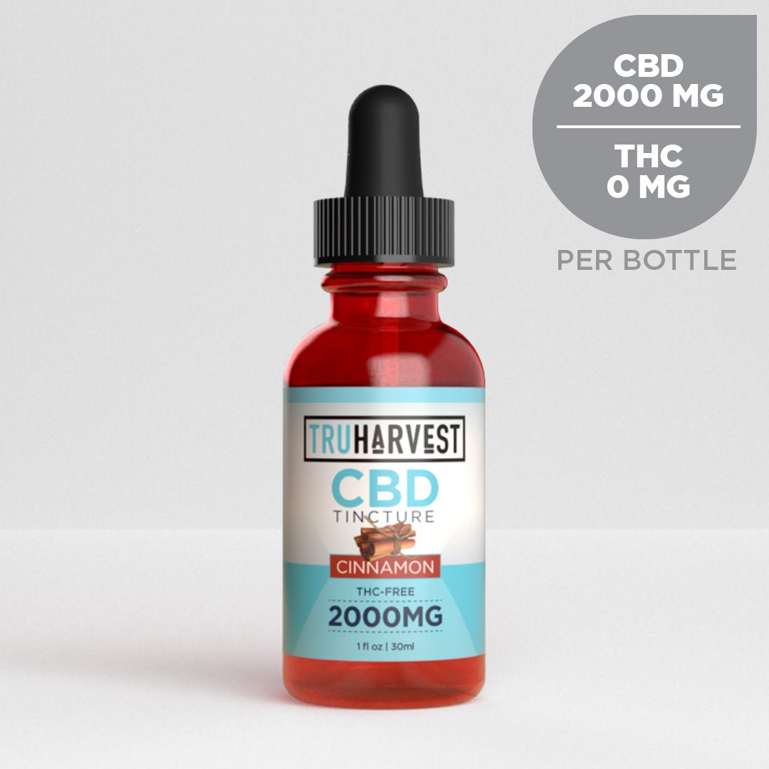 Isolate CBD Tincture - TruHarvest Farms